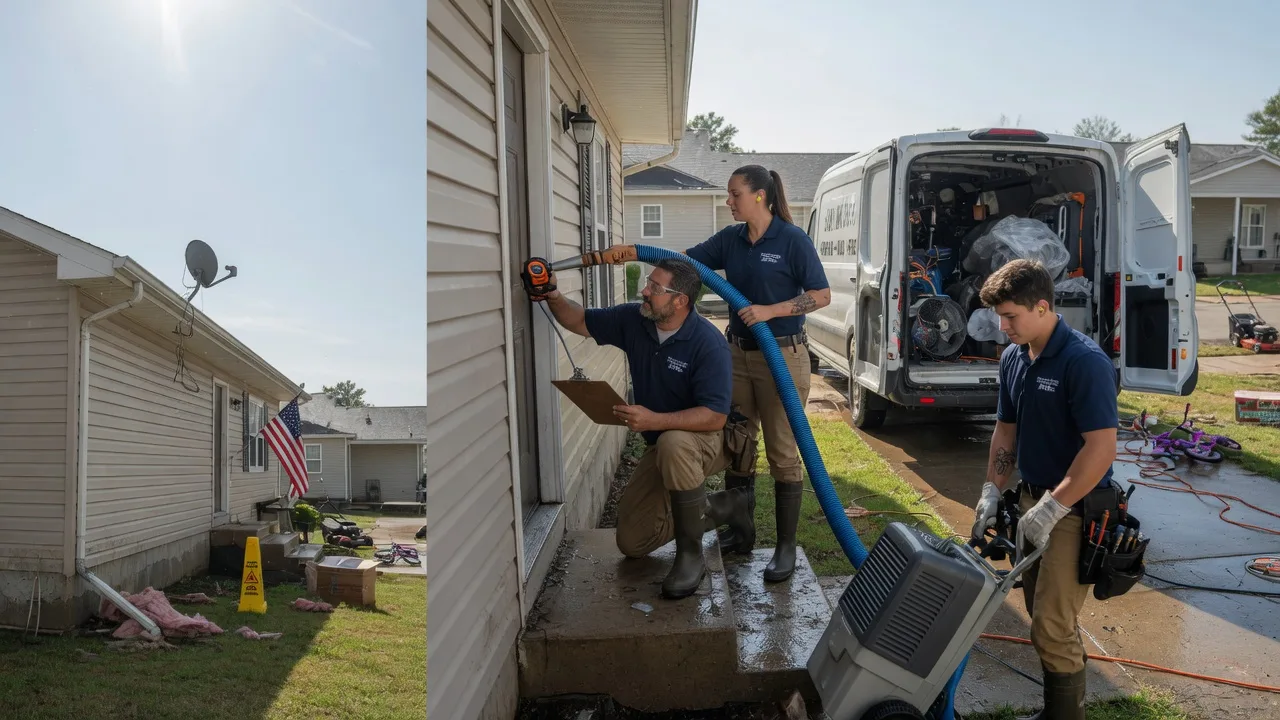 Ceiling Water Damage Restoration in Edgard, LA near me